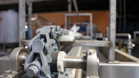 Máquina para lavar caixa